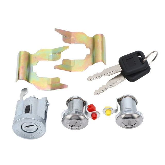 Interruptor de cilindro de cerradura de encendido con llaves 8 97035293 0 Reemplazo a prueba de óxido para Isuzu NPR NQR NKR ELF 1994-2007 Jadeshay A