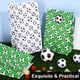 thumbnail image 4 of Bolsas de Papel para Dulces con Estampado de Fútbol durony 24 Paquetes 24x13x8 cm, 4 of 7