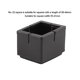 thumbnail image 1 of Tapas de silicona para patas de silla, 20 piezas de tapas protectoras para el suelo de las patas de las sillas, correas de silicona con almohadillas de fieltro para proteger los suelos de resbalones, 1 of 5