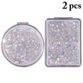 thumbnail image 2 of 2PCS Makeup Mirror Handheld Dual Side Creative Beauty Mirror Cosmetic Mirror, 2 of 10