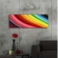 thumbnail image 4 of Epic Art 'Rainbow Hill' by Epic Portfolio, Acrylic Glass Wall Art, 48"x16", 4 of 8