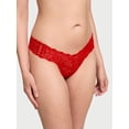 thumbnail image 2 of Tanga Victoria's Secret Lace para mujer (talla S), paquete de 5, 2 of 6