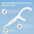 thumbnail image 6 of Disposable Mini Toothbrushes with Toothpaste, Floss, Pick & Tongue Scraper – Travel Size, Individually Wrapped, Portable Oral Care Set, 60 Count, 6 of 7