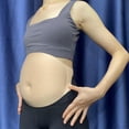 thumbnail image 1 of Breathable Lightweight prosthetic Pregnancy Belly Bump Role Play Sponge Material, 1 of 7
