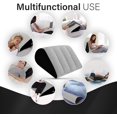 thumbnail image 3 of AIR-Portable Wedge Pillow Inflatable Cushion - Body Positioners Lightweight Wedge Pillow for Sleeping, Leg Elevation, Use in Bed, Travel, Camping, Fast Inflating Deflation (Grey), 3 of 4