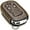 Brown, variant on Vitodeco Leather Key Fob Case Compatible with Honda Civic, Civic Hatchback, Accord, HR-V, CRV, Pilot, Passport 2023 - 2026(4-Button, Black)