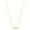 Colorname Misc: Yellow, variant on 14k Yellow Gold Side-ways Mini Infinity Necklace Cable Chain - 1.8 Grams - 18 Inch