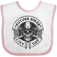thumbnail image 3 of Inktastic Future Biker Like Dad Boys Baby Bib, 3 of 4