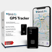 SecuLife GPS Tracker GL300/GL320 Real-Time GPS Tracker Cars, Vehicle, Assets Tracking Device Black