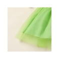 thumbnail image 7 of Kiapeise 9M-4T St. Patrick Day Outfits Toddler Baby Girls Clover Sleeveless Dress Tulle Tutu with Headband Four Leaf Clover, 7 of 7