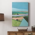 thumbnail image 5 of Bright Colored Countryside I Premium Gallery Wrapped Canvas - Ready to Hang, 5 of 9