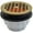 Brushed Bronze, variant on Duravit 792920000000090 Universal Pvc Grid Shower Drain - White