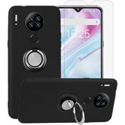 Strug for Blackview A80 /A80S Case, Soft TPU Rubber Slim Anti-Scratch Shockproof Protection Kickstand Case