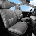 thumbnail image 2 of Premium Faux Leather 5-Seater Full Car Seat Covers - Breathable Waterproof Full-Coverage Protectors, Fit Most Sedans, SUVs, Hatchbacks & Crossovers, 2 of 7