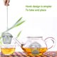 thumbnail image 2 of Bola de especias de acero inoxidable de 6 cm, infusor de té, filtro de especias, colador de té con cadena de acero inoxidable para tazas y teteras, especias ER, 2 of 4