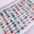 thumbnail image 1 of 30pcs Colorful Boho Style Finger Rings - Perfect for Parties & Gifts!, 1 of 4
