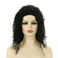 thumbnail image 3 of Quick Weave Synthetic Curly Half Wig Natural Black, 3 of 12