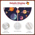 thumbnail image 3 of Sikiie Space Planet Christmas Tree Skirt, Christmas Tree Decorations, Christmas Decor, Tree Mat Decoration(30-48IN)-48", 3 of 6