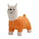 thumbnail image 3 of Reposapiés otomano, taburete para niños, muñeco de peluche de alpaca, asiento acolchado, reposapiés de animales de dibujos animados, taburete otomano Naranja mayimx Escabel, 3 of 9