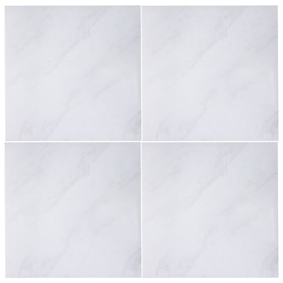 LABSERRON 4Pcs Self Adhesive Flooring Tiles for Home Ground Decor