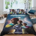 thumbnail image 2 of Inenarrable Conjunto de sábanas temático, trío de piezas, cómodo y amigable con la piel, diseño único, regalo de decoración para el hogar para familiares, amigos y fans, 90 cm * 190 cm, 2 of 6
