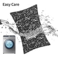 thumbnail image 6 of Pofeuu Daisies Flowers Print Polyester Microfiber Plush Pillowcases, Super Soft and Cozy Pillow Case Covers with Envelop Closure（Pillow core not included）-20"x30", 6 of 6