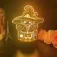 thumbnail image 1 of Sombreros de bruja con luz nocturna LED 3D para niños con luces, 1 of 1