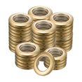 thumbnail image 1 of Uxcell Paquete de 50 Anillos de Metal, 1-9/16" (40mm) Diámetro Interior Anillos de Acero Inoxidable para Corona Floral Anillos Redondos Suaves para DIY/Bolso/Collar [Dorado Mate], 1 of 1