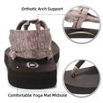 thumbnail image 6 of Needbo Women's Yoga Mat Flip Flops Comfortable Summer Casual Beach Sling Flat Sandals-Brown Size 9, 6 of 8