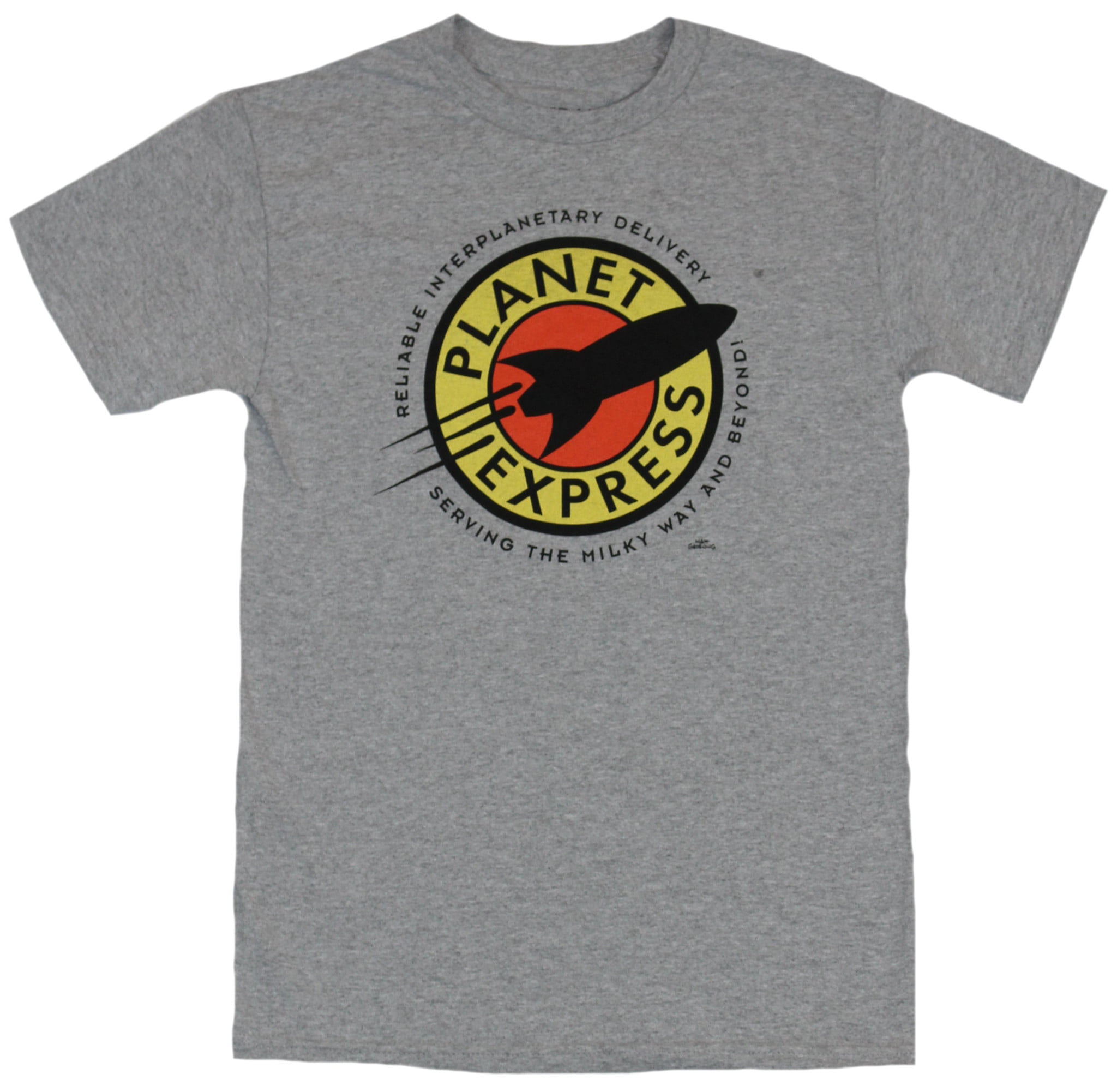 Buy Futurama Series Mens T-Shirt - Planet Express Delivery Service logo at ...