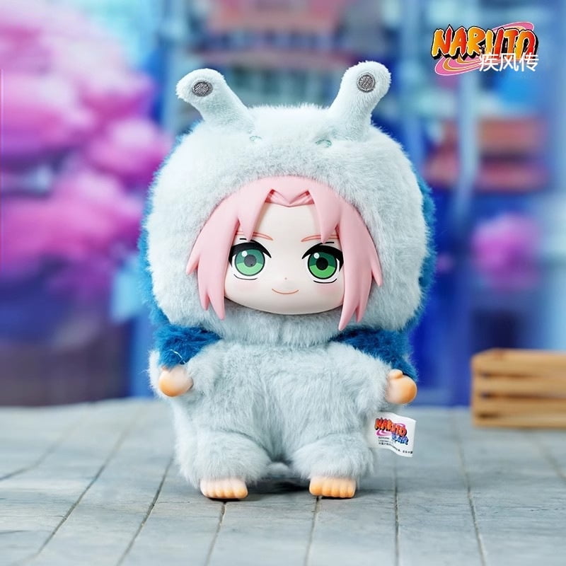 New EAKI Naruto Blind Box Shippuden Party Series Uzumaki Stuffed Shippuden Original Plush Figure Ornament Toy Collection Gift
