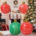 thumbnail image 7 of Luoshdecor Inflatable Christmas Ball ,PVC 26 in Giant Xmas Inflatables Pine Reindeer Ornaments Merry Christmas Snowflakes Blow up Ball for Outdoor Indoor Yard Porch Lawn, 7 of 7