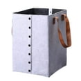 thumbnail image 2 of Kcavykas Clearance Sales Home Storage Organiser Laundry Baskets Laundry Bag Foldable Laundry Hamper Folding Storage Basket Portable Laundry Basket Sundries toy Storage Basket Clothes, 2 of 8