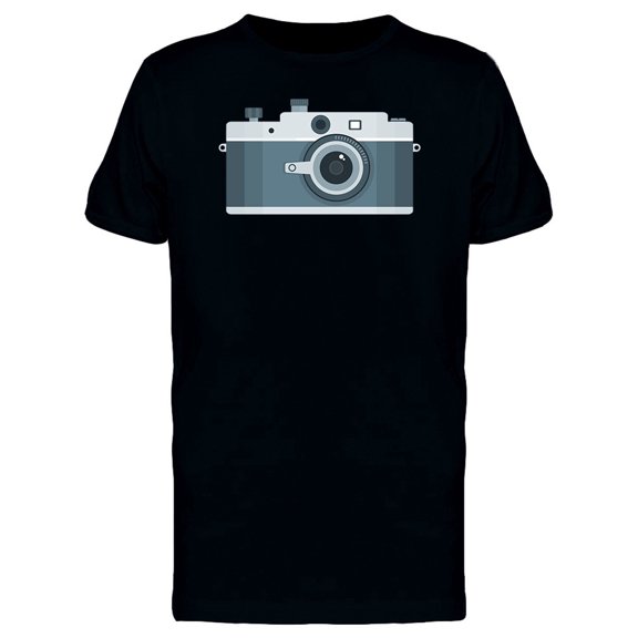Black Vintage Camera Tee Men's -Image by Shutterstock