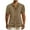 Coffee-men casual shirts clearance sale, variant on Txeol Flash Deals Men's Cotton and Linen Striped Jacquard Shirts Short Sleeve Solid Color Classic Tops Button Down Casual Beach Polo Tees,Navy,L