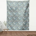 thumbnail image 4 of Ambesonne Cartoon Fabric by the Yard Upholstery, Earth Worms Motif, 5 Yards, Grey Multicolor, 4 of 5