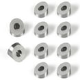 thumbnail image 1 of SPEEDWOX 10 Pcs 1/4" 30 Degree Angle Beveled Washers, 316 Stainless Steel Angled Washers, Suit for 1/8" to 3/16" Wire Rope Cable Application, 1 of 7