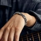 thumbnail image 2 of Brazalete de plata de ley 925 Ocean God para hombre, 2 of 3