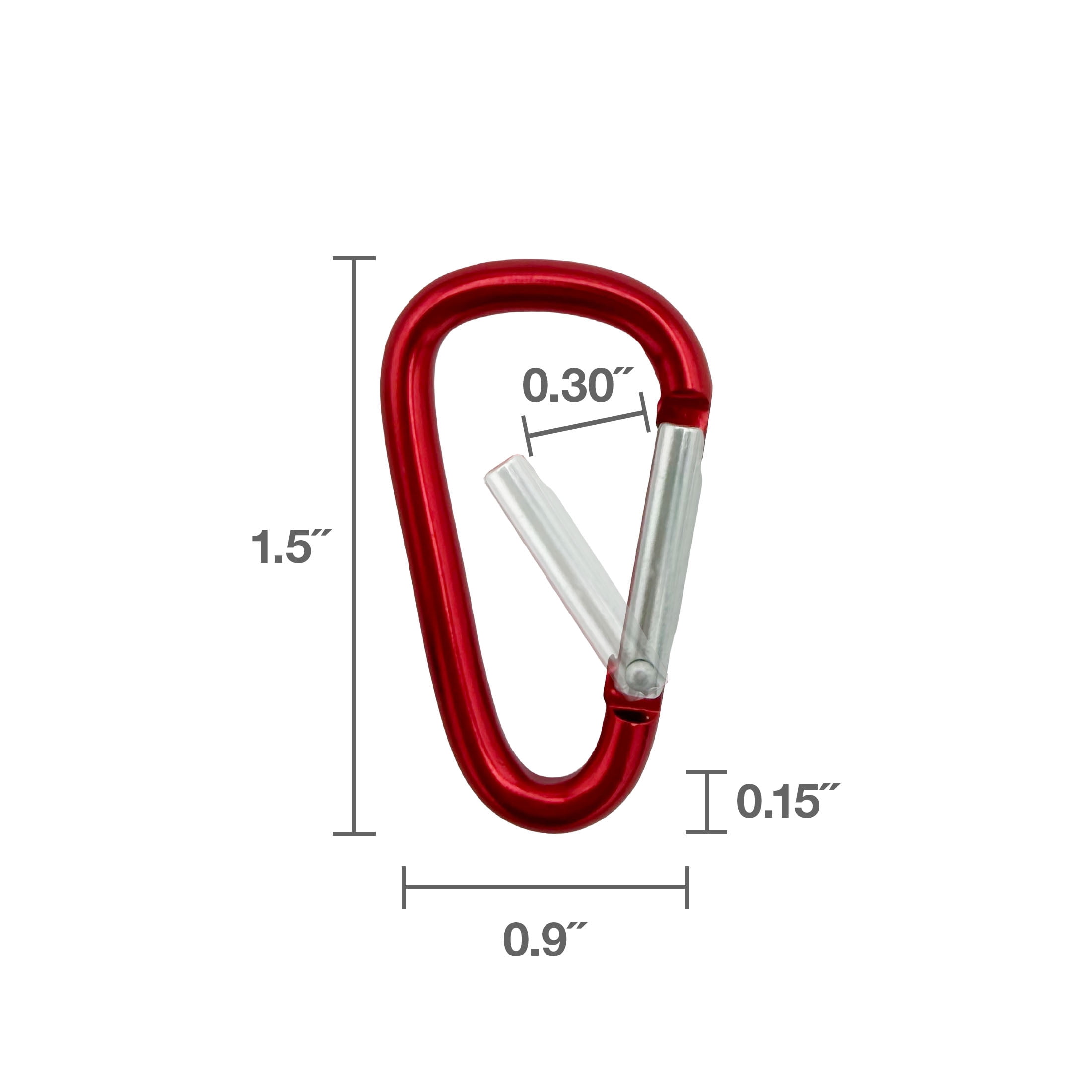 (5 pack) Multicolor Aluminum Mini Spring Links, 4 Pack, Peerless Chain Company, #4760439H