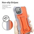 thumbnail image 5 of FITO For iPhone 11 Case, Phone Case with Screen Protector and Kickstand (Orange), 5 of 7