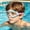 Color#b, variant on Children's Large Frame Waterproof and Anti Fog Swimming Goggles, Toddler Goggles Swim Mask with HD Frame for Kids