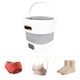 thumbnail image 5 of Lavadora Portátil, Lavadora Mini Lavadora Plegable Compacta 12 Litros Con Drenaje Automático Seco Gentil Para Apartamentos Para Acampar El Viaje De Viaje Del Dormitorio, 5 of 7
