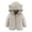 Beige, variant on Kiijoy Girls Warm Winter Coat Bear Ears Hooded Outerwear Jacket, Sizes 6-12M