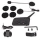 thumbnail image 1 of Auriculares Bluetooth para motocicleta para 2 personas, auriculares inalámbricos Full Duplex con respuesta automática de llamadas, 1 of 14