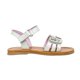 thumbnail image 2 of Sandalias Infantiles Niñas Mariposas Tipo Piel Plata Casual plateado 16 Tropicana 005A3D, 2 of 7
