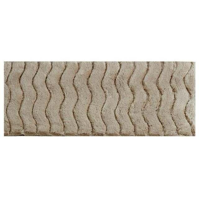 Better Trends BAIN30RSA Tapis de Bain Rond Indulgence 30 Po&44; Sable