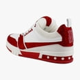 thumbnail image 3 of Steve Madden Skater Women's Fashion Sneakers Red/White Size 9.5 M, 3 of 8