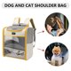 thumbnail image 4 of Carrier Pet Mochila Plegable Pet Dog Outing Bag Pet Carrier Supplies (Amarillo) Ndcxsfigh Libre de BPA, 4 of 7