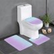 thumbnail image 1 of Juego de 3 alfombrillas de baño Moriah Elizabeth, alfombrillas antideslizantes para baño, alfombra para inodoro, 1 of 7
