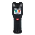 thumbnail image 1 of Lepmerk Handheld EMF Detector with 5 LED Magnetic Field Sensors - Portable Radiation Monitor for Home and Office Use - Detect Electromagnetic Waves - Black, 1 of 6